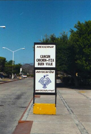 Cozumel 1998 Airport to Chichen Itza