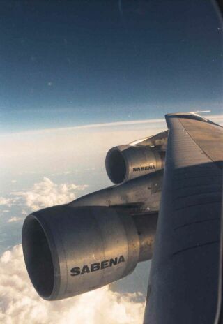 SabenaFlight 1990 above England